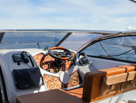 Swimming stop at the Lerins Islands on the Cannes private yacht charter