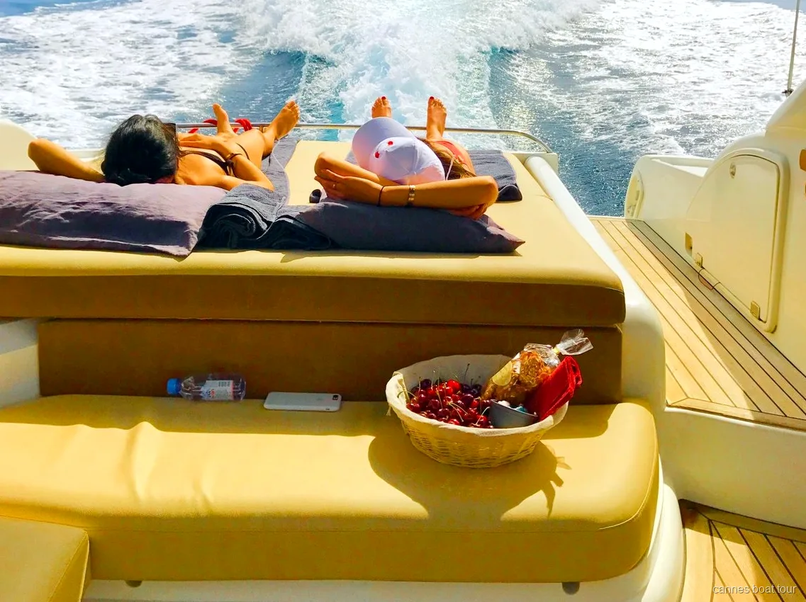 Cap d'Antibes anchorage near the Hotel du Cap-Eden-Roc on the private charter